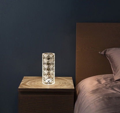 Aurora Crystal Touch Lamp