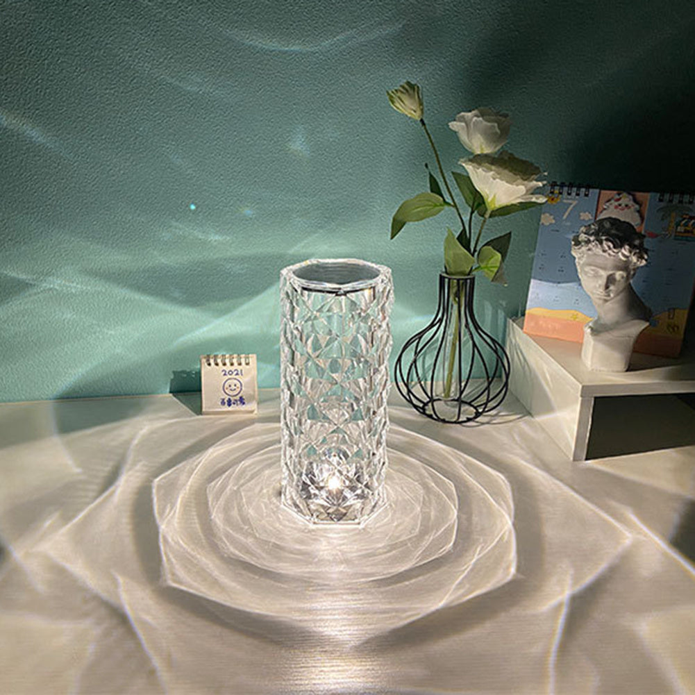 Aurora Crystal Touch Lamp