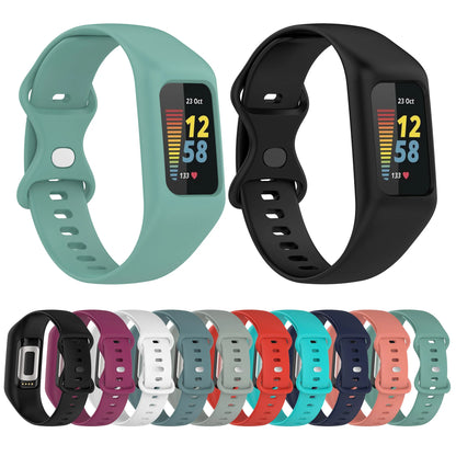 Silicone Wrist Strap with Protective Case for Fitbit Charge 6 5 4 3 Band and Protector 2 in 1 Replacement Wristband