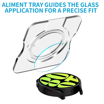 Tempered Glass Protectors For Samsung Galaxy Watch 6 40mm 43mm 44mm 47mm Anti-scratch Screen Protector Protective Glass Film