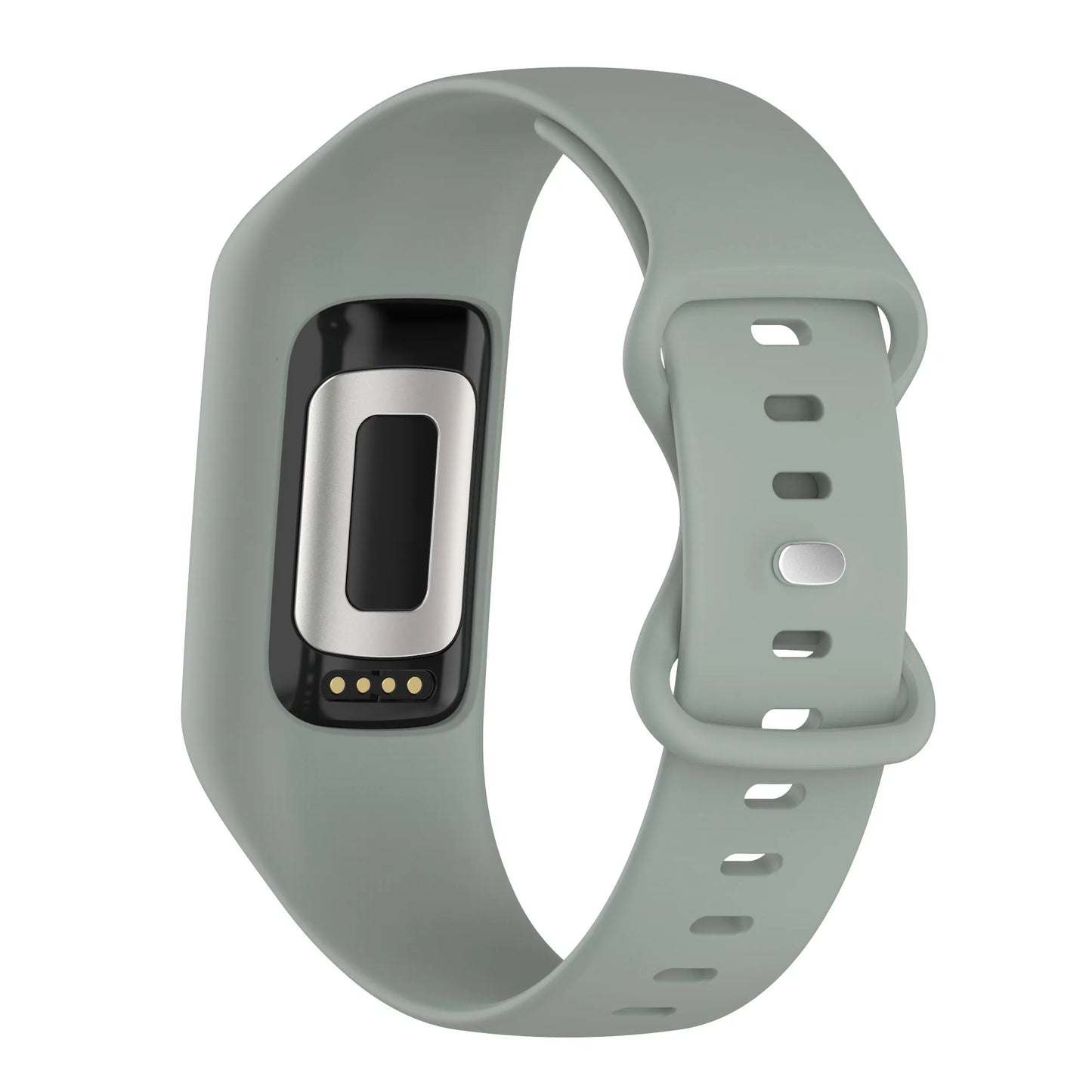 Silicone Wrist Strap with Protective Case for Fitbit Charge 6 5 4 3 Band and Protector 2 in 1 Replacement Wristband