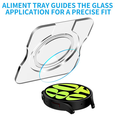 Tempered Glass Protectors For Samsung Galaxy Watch 6 40mm 43mm 44mm 47mm Anti-scratch Screen Protector Protective Glass Film