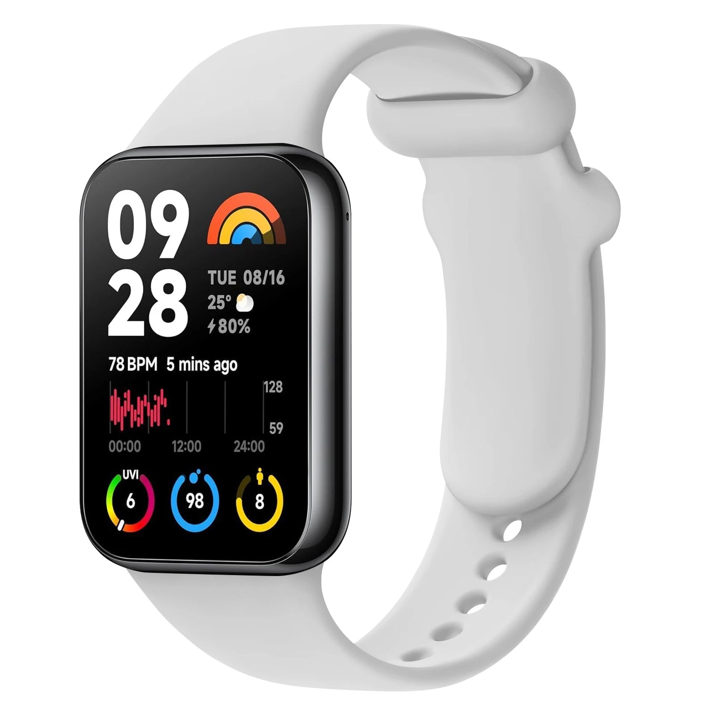 Silicone Strap For Xiaomi Mi Smart Band 8 Pro /9 Pro Replacement Sport WristBand For Redmi Watch 4 Bracelet Accessories Correa