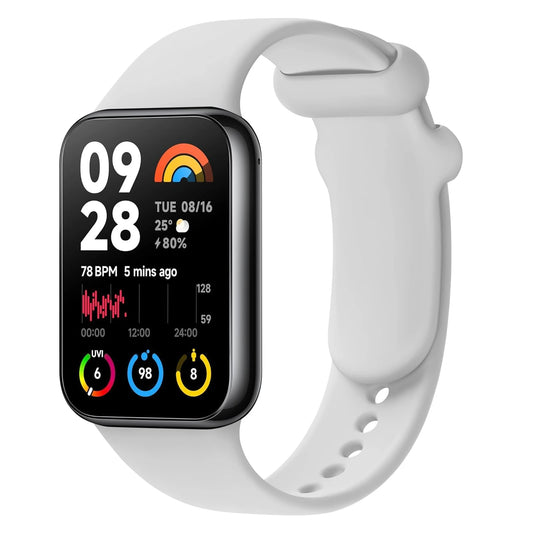 Silicone Strap For Xiaomi Mi Smart Band 8 Pro /9 Pro Replacement Sport WristBand For Redmi Watch 4 Bracelet Accessories Correa