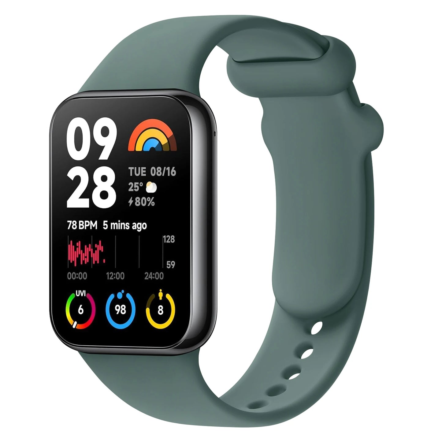 Silicone Strap For Xiaomi Mi Smart Band 8 Pro /9 Pro Replacement Sport WristBand For Redmi Watch 4 Bracelet Accessories Correa