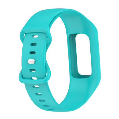 Silicone Wrist Strap with Protective Case for Fitbit Charge 6 5 4 3 Band and Protector 2 in 1 Replacement Wristband
