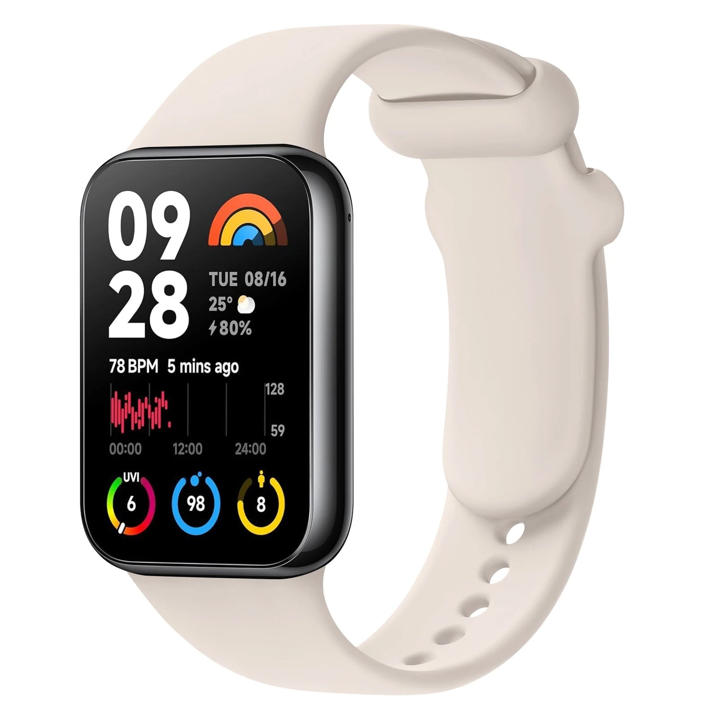 Silicone Strap For Xiaomi Mi Smart Band 8 Pro /9 Pro Replacement Sport WristBand For Redmi Watch 4 Bracelet Accessories Correa